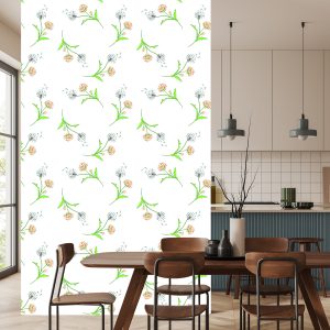 Papier Peint Pissenlits Colorés – Image 4