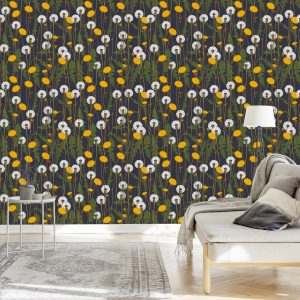 Papier Peint Pissenlits En Fleurs – Image 3