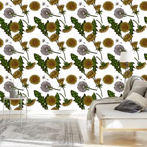Papier Peint Pissenlits En Fleurs – Image 3
