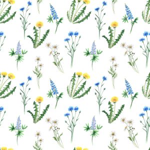 Papier Peint Marguerite Aux Fleurs Sauvages – Image 1