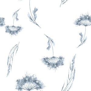Papier Peint Fleurs Sauvages Peintes À L'aquarelle – Image 1