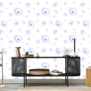 Papier Peint Pissenlits Violets – Image 5