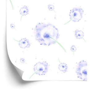 Papier Peint Pissenlits Violets – Image 2