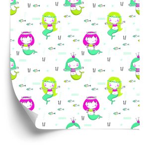Papier Peint Sirènes Colorées – Image 2