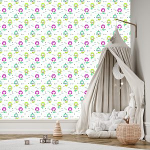 Papier Peint Sirènes Colorées – Image 3