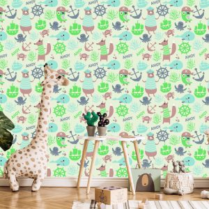 Papier Peint Animaux Pirates – Image 5