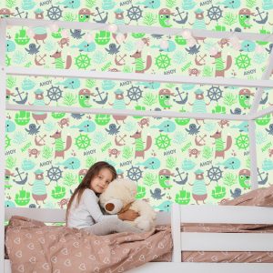 Papier Peint Animaux Pirates – Image 7