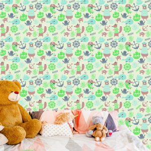 Papier Peint Animaux Pirates – Image 6