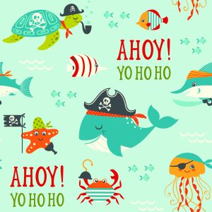 Papier Peint Pirates Sous-Marins – Image 1