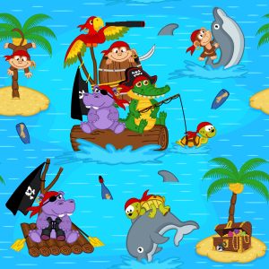Papier Peint Voyages De Pirates – Image 1