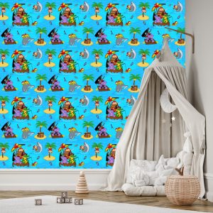 Papier Peint Voyages De Pirates – Image 3