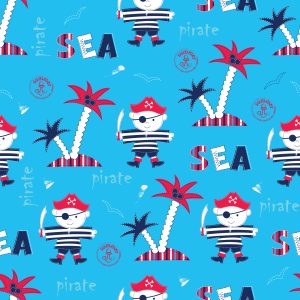 Papier Peint Pirates Souriants – Image 1