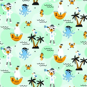 Papier Peint Pirates Et Marins – Image 1