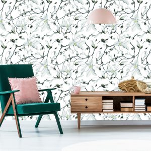 Papier Peint Magnolias Blancs – Image 6