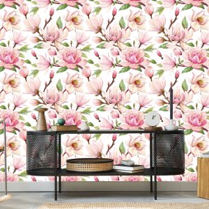 Papier Peint Fleurs De Magnolia De Printemps – Image 5
