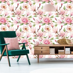 Papier Peint Fleurs De Magnolia De Printemps – Image 6