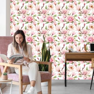 Papier Peint Fleurs De Magnolia De Printemps – Image 7