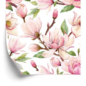 Papier Peint Fleurs De Magnolia De Printemps – Image 2