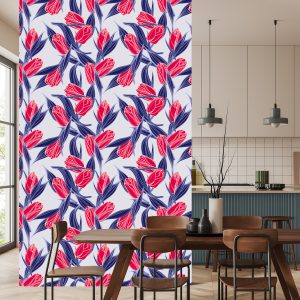 Papier Peint Bouquets De Tulipes Peintes – Image 4