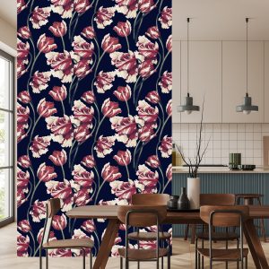 Papier Peint Tulipes Rouges Et Blanches – Image 4