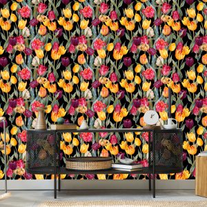 Papier Peint Tulipes Colorées – Image 5