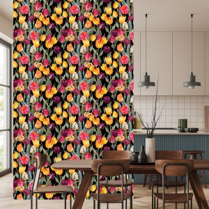 Papier Peint Tulipes Colorées – Image 4