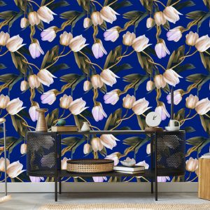 Papier Peint Tulipes Printanières Peintes – Image 5