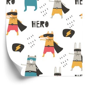 Papier Peint Super-Héros Animaux – Image 2