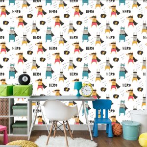 Papier Peint Super-Héros Animaux – Image 4