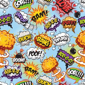 Papier Peint Sous-Titres Comiques – Image 1
