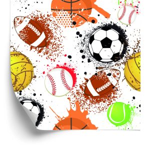 Papier Peint Balles Dans Le Sport – Image 2