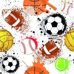 Papier Peint Balles Dans Le Sport – Image 1