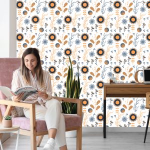Papier Peint Tournesols Minimalistes – Image 7