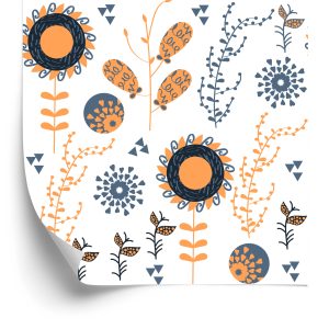Papier Peint Tournesols Minimalistes – Image 2
