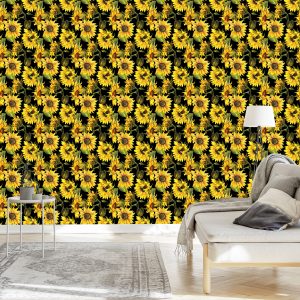 Papier Peint Tournesols – Image 3