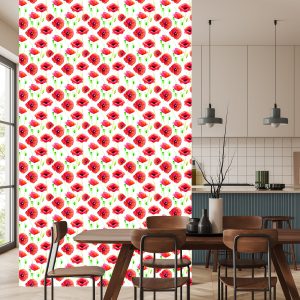 Papier Peint Coquelicots Peints – Image 4