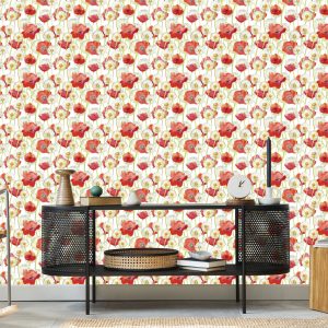 Papier Peint Coquelicots Et Pissenlits – Image 5