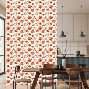 Papier Peint Coquelicots Et Pissenlits – Image 4