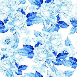 Papier Peint Fleurs, Roses, Feuilles, Plantes, Nature – Image 1