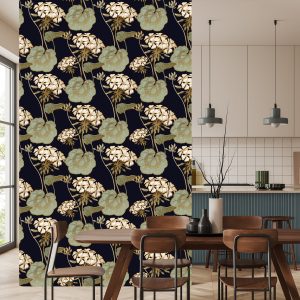 Papier Peint Pélargonium Avec Feuilles – Image 4