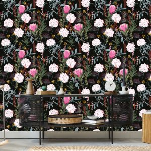 Papier Peint Collage De Fleurs – Image 5
