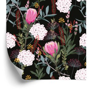Papier Peint Collage De Fleurs – Image 2