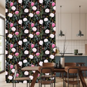 Papier Peint Collage De Fleurs – Image 4