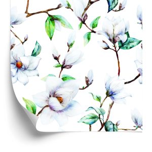 Papier Peint Magnolia Blanc – Image 2