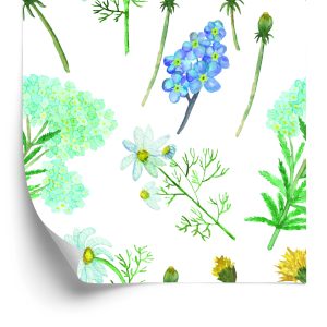 Papier Peint Fleurs Et Herbes – Image 2