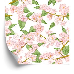 Papier Peint Fleurs De Cerisier Printanières – Image 2