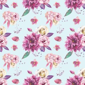 Papier Peint Bouquet De Fleurs D'époque – Image 1