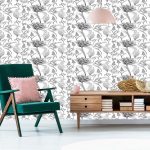 Papier Peint Tulipes Aux Fleurs Des Champs – Image 6