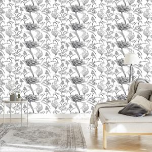 Papier Peint Tulipes Aux Fleurs Des Champs – Image 3