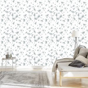 Papier Peint Graines De Pissenlit Flottantes – Image 3